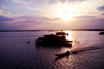 Sunset Dinner Cruise on Tonle Sap Lake with a Floating Village Tour