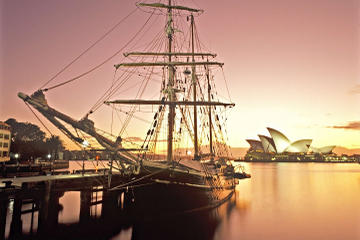 Sydney Harbour Tall Ship Twilight Dinner Cruise
