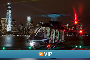 Viator VIP: NYC Night Helicopter Flight and Statue of Liberty Cruise