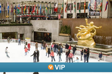 Viator VIP: Rockefeller Center Ice Skating and Dining Experience