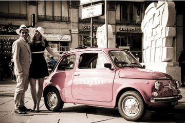 Vintage Fiat 500 Tour in Milan