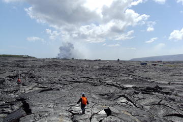 Volcanoes National Park and Waterfall Red Lava Glow Viewing Tour from Hilo