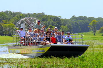 Wild Florida Airboat Ride and Shopping Tour Combo